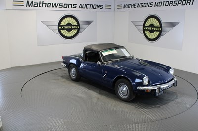 Lot 442 - 1970 TRIUMPH SPITFIRE
