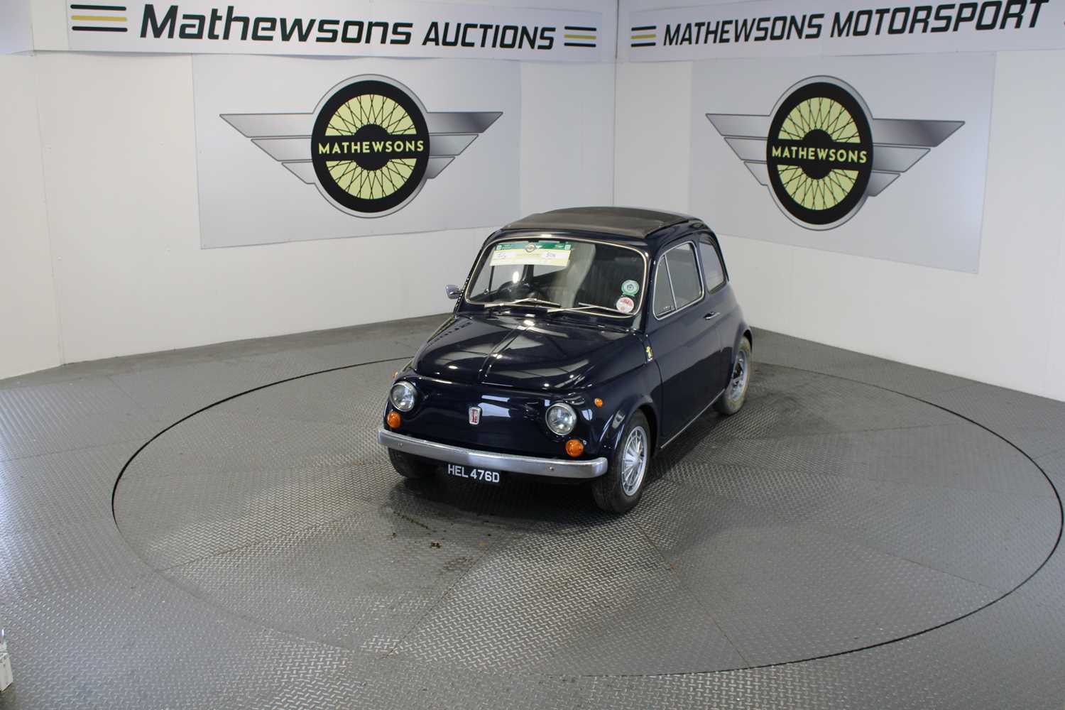 Lot 506 - 1966 FIAT 500 D