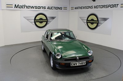 Lot 519 - 1979 MG B GT