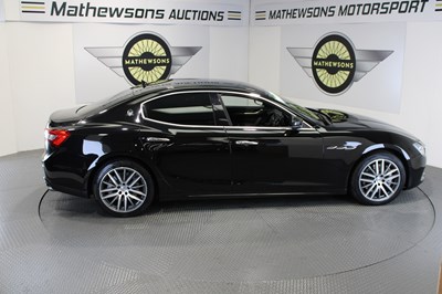 Lot 604 - 2017 MASERATI GHIBLI DV6 AUTO