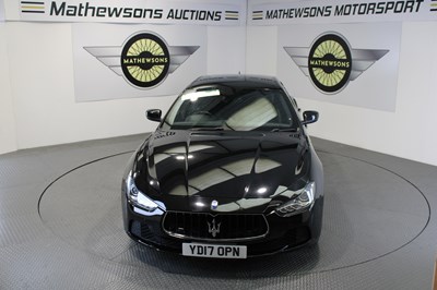 Lot 604 - 2017 MASERATI GHIBLI DV6 AUTO