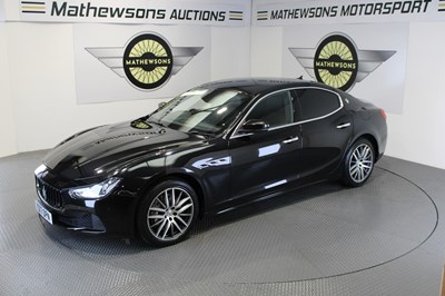 Lot 604 - 2017 MASERATI GHIBLI DV6 AUTO