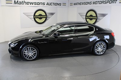 Lot 604 - 2017 MASERATI GHIBLI DV6 AUTO