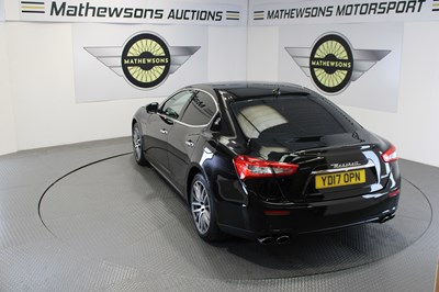 Lot 604 - 2017 MASERATI GHIBLI DV6 AUTO
