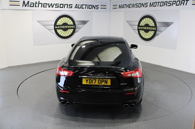 Lot 604 - 2017 MASERATI GHIBLI DV6 AUTO