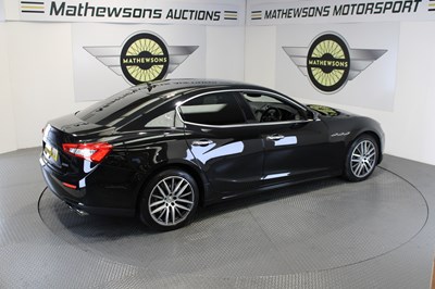 Lot 604 - 2017 MASERATI GHIBLI DV6 AUTO