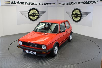 Lot 536 - 1983 VOLKSWAGEN GOLF GTI