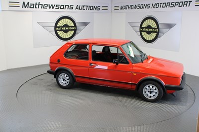 Lot 536 - 1983 VOLKSWAGEN GOLF GTI