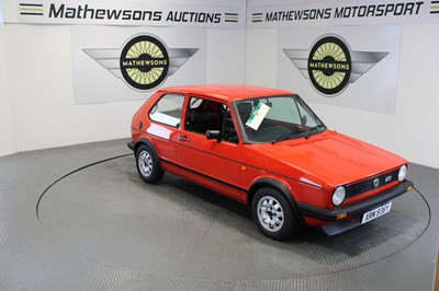 Lot 536 - 1983 VOLKSWAGEN GOLF GTI