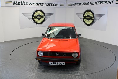 Lot 536 - 1983 VOLKSWAGEN GOLF GTI