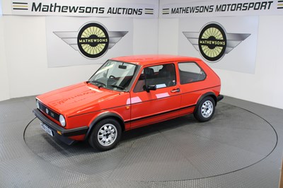 Lot 536 - 1983 VOLKSWAGEN GOLF GTI