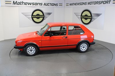Lot 536 - 1983 VOLKSWAGEN GOLF GTI
