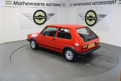 Lot 536 - 1983 VOLKSWAGEN GOLF GTI