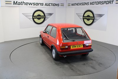 Lot 536 - 1983 VOLKSWAGEN GOLF GTI