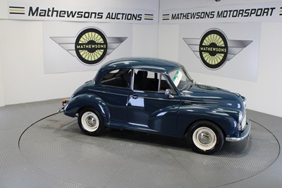 Lot 540 - 1970 MORRIS MINOR
