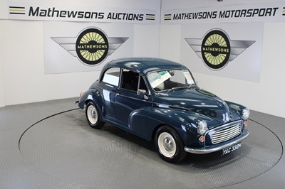 Lot 540 - 1970 MORRIS MINOR