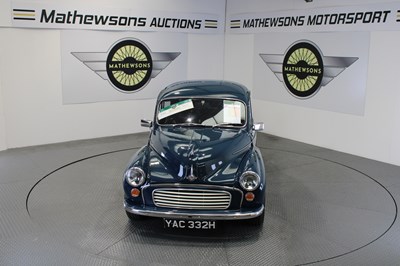 Lot 540 - 1970 MORRIS MINOR