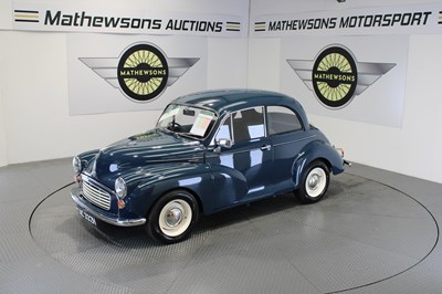 Lot 540 - 1970 MORRIS MINOR