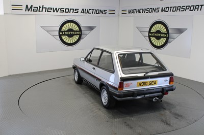 Lot 550 - 1983 FORD FIESTA XR2