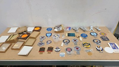 Lot 197 - SELECTION OF CAR CLUB BADGES & BAR BADGES