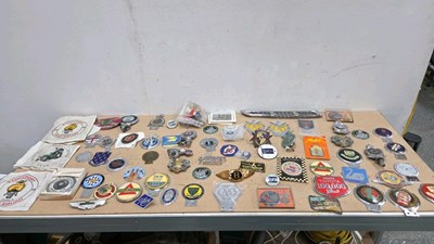 Lot 427 - SELECTION OF CAR CLUB BADGES & BAR BADGES