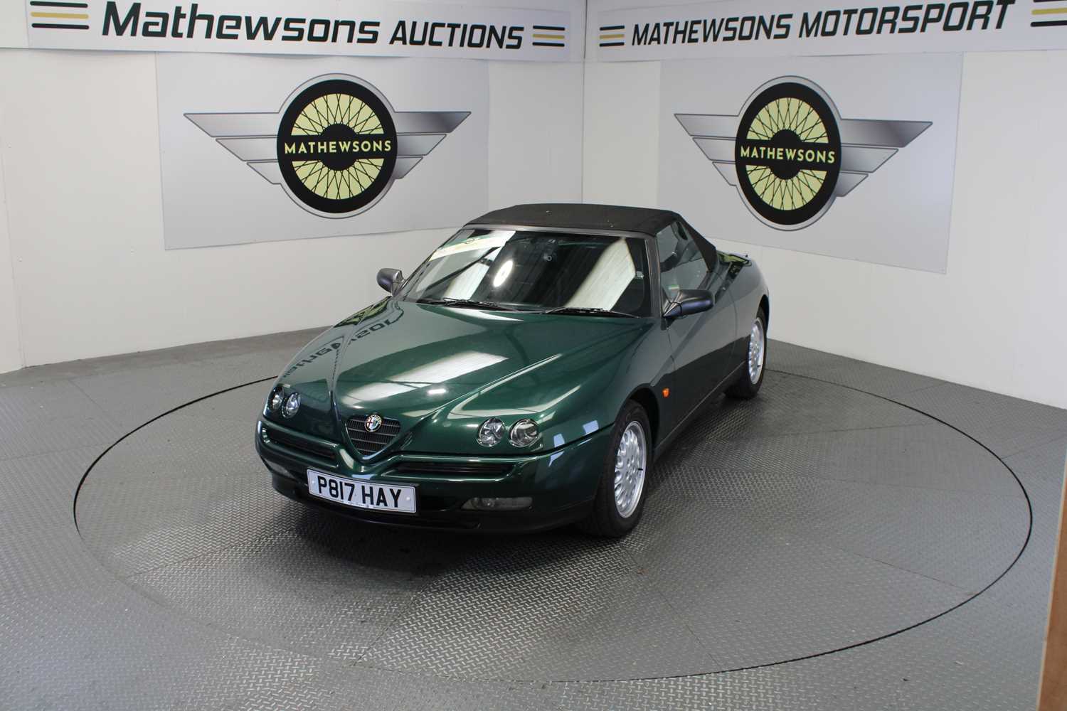 Lot 587 - 1997 ALFA ROMEO SPIDER T SPARK 16 V