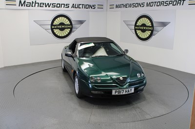 Lot 587 - 1997 ALFA ROMEO SPIDER T SPARK 16 V