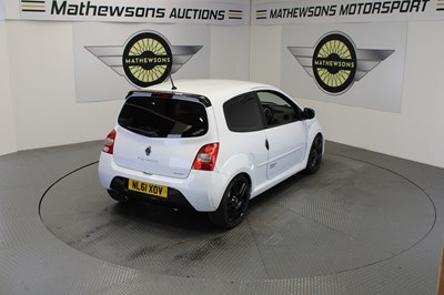 Lot 599 - 2011 RENAULT TWINGO RENAULTSPORT CUP
