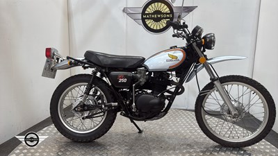 Lot 308 - 1974 HONDA XL 250K1