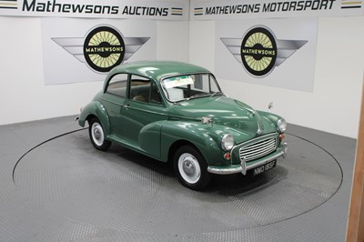 Lot 574 - 1967 MORRIS MINOR 1000