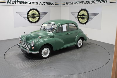 Lot 574 - 1967 MORRIS MINOR 1000