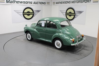 Lot 574 - 1967 MORRIS MINOR 1000