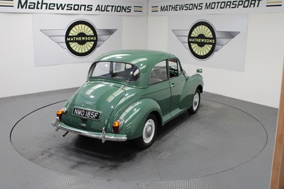 Lot 574 - 1967 MORRIS MINOR 1000