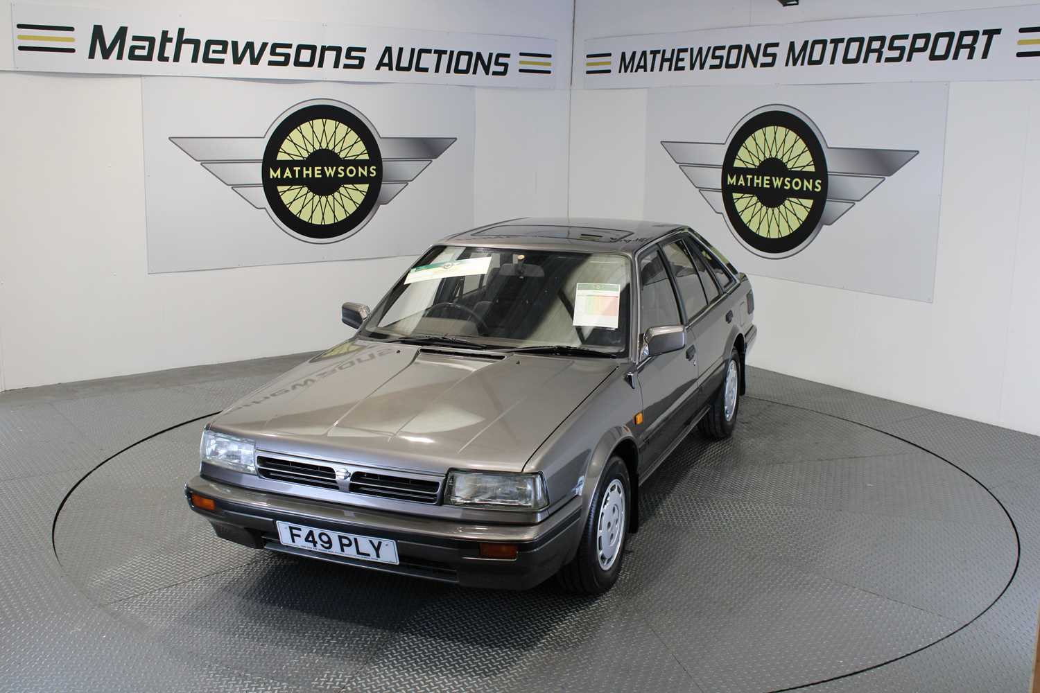 Lot 576 - 1989 NISSAN BLUEBIRD GSX I