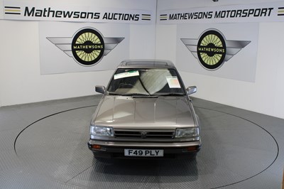 Lot 576 - 1989 NISSAN BLUEBIRD GSX I