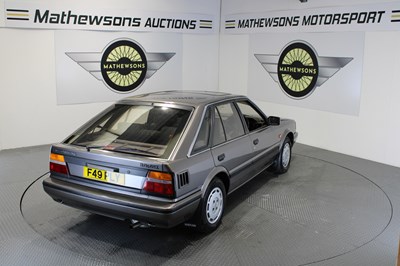 Lot 576 - 1989 NISSAN BLUEBIRD GSX I
