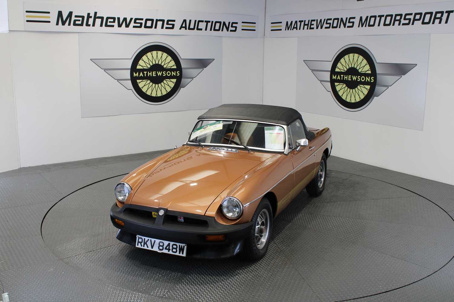1981 MG B