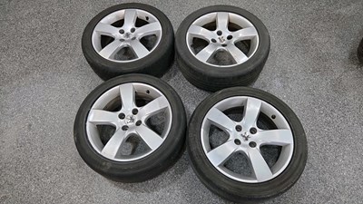 4 X PEUGEOT 307 ALLOY WHEELS 6.5J17CH4-31 205/50 R 17