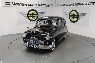 Lot 602 - 1950 STANDARD VANGUARD BEETLEBACK