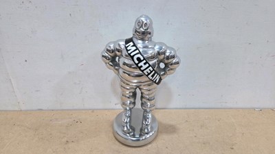Lot 283 - ALUMINIUM MICHELIN MAN 14" TALL