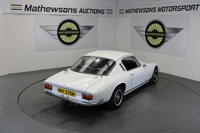 Lot 706 - 1974 LOTUS ELAN PLUS 2 130S