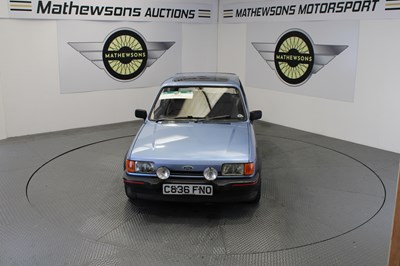 Lot 622 - 1985 FORD FIESTA XR2