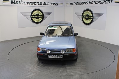 Lot 622 - 1985 FORD FIESTA XR2
