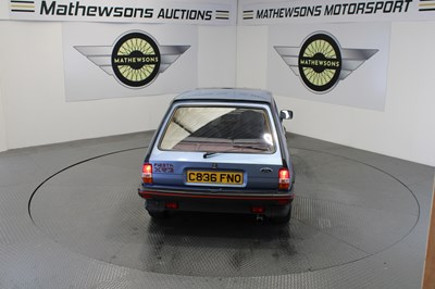 Lot 622 - 1985 FORD FIESTA XR2