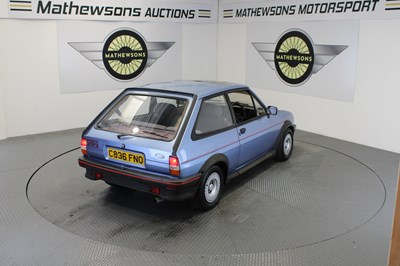Lot 622 - 1985 FORD FIESTA XR2