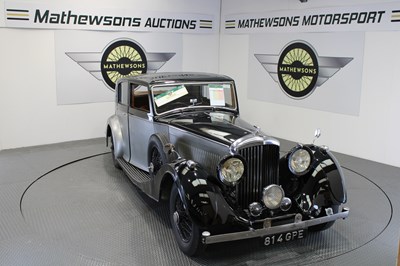 Lot 676 - 1938 BENTLEY 4 1/4 LITRE PILLAR-LESS SALOON