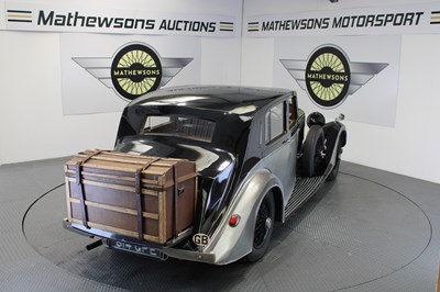 Lot 676 - 1938 BENTLEY 4 1/4 LITRE PILLAR-LESS SALOON