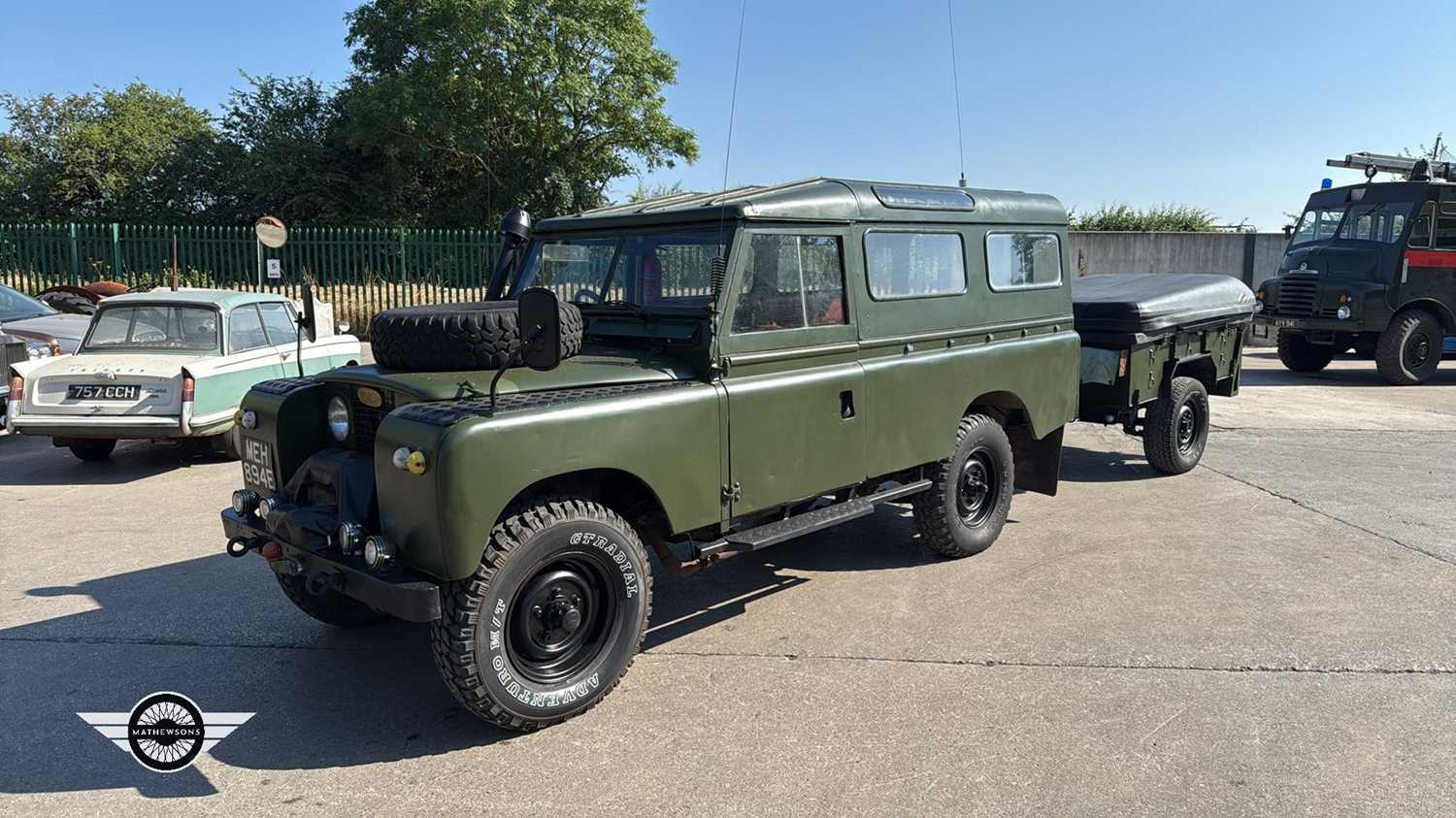 1967 LAND ROVER 109'' + SANK...