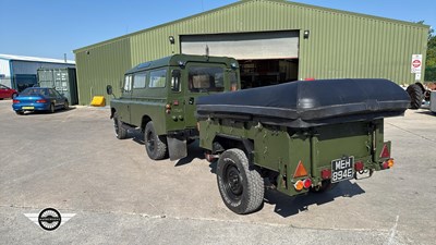 Lot 674 - 1967 LAND ROVER 109'' + SANKEY NARROW TRACK TRAILER