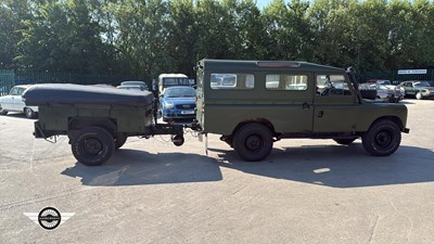 Lot 674 - 1967 LAND ROVER 109'' + SANKEY NARROW TRACK TRAILER